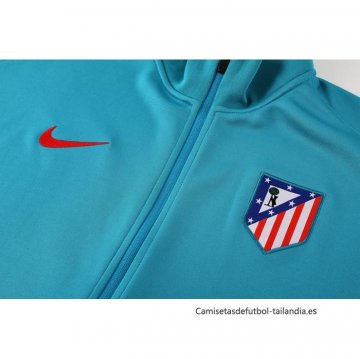 Chandal de Chaqueta del Atletico Madrid 2024-2025 Azul