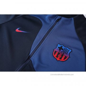 Chandal de Chaqueta del Barcelona 2022-2023 Azul