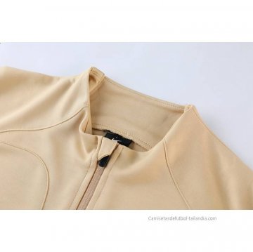 Chandal de Chaqueta del Barcelona 2022-2023 Caqui