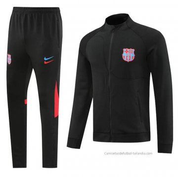 Chandal de Chaqueta del Barcelona 2022-2023 Negro