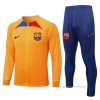 Chandal de Chaqueta del Barcelona Nino 2022-2023 Naranja Chandal de Chaqueta del Barcelona Nino 2022-2023 Naranja