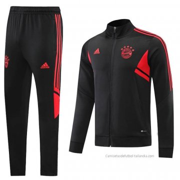 Chandal de Chaqueta del Bayern Munich 2022-2023 Negro