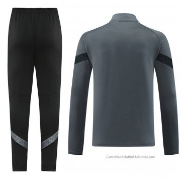 Chandal de Chaqueta del Borussia Dortmund 2022-2023 Gris