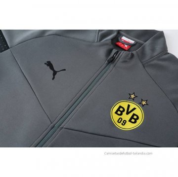 Chandal de Chaqueta del Borussia Dortmund 2022-2023 Gris