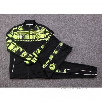 Chandal de Chaqueta del Borussia Dortmund 2022-2023 Negro