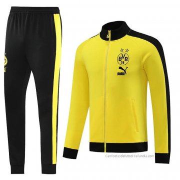 Chandal de Chaqueta del Borussia Dortmund 2023-2024 Amarillo
