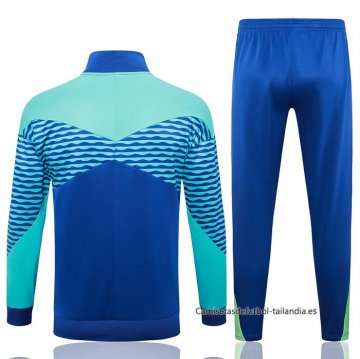Chandal de Chaqueta del Brasil 2024-2025 Azul
