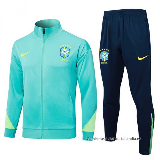 Chandal de Chaqueta del Brasil 2024-2025 Verde - Haga un click en la imagen para cerrar