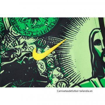Chandal de Chaqueta del Brasil Jesus Nino 2024-2025 Verde