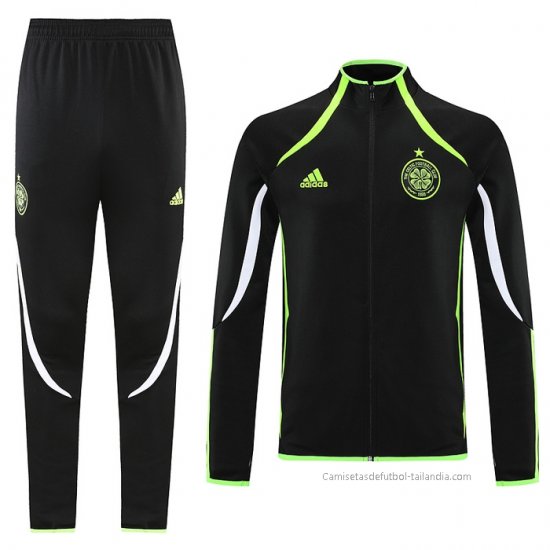 Chandal de Chaqueta del Celtic 2021-2022 Negro - Haga un click en la imagen para cerrar
