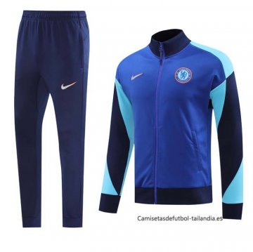 Chandal de Chaqueta del Chelsea 2024-2025 Azul