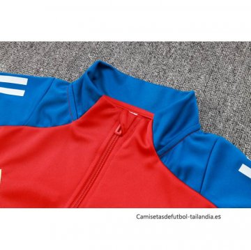Chandal de Chaqueta del Espana 2024-2025 Rojo