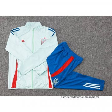 Chandal de Chaqueta del Espana 2024-2025 Azul Claro