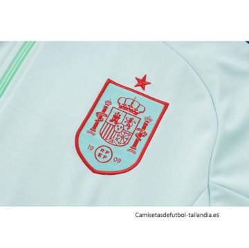 Chandal de Chaqueta del Espana 2024-2025 Azul Claro