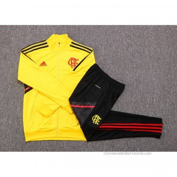 Chandal de Chaqueta del Flamengo Nino 2022-2023 Amarillo