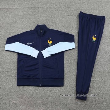 Chandal de Chaqueta del Francia 2024-2025 Azul