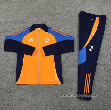 Chandal de Chaqueta del Juventus 2024-2025 Naranja
