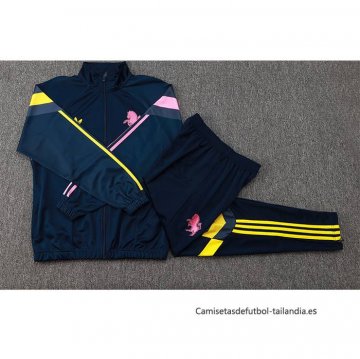 Chandal de Chaqueta del Juventus Nino 2024-2025 Amarillo y Rosa