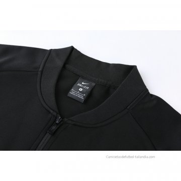 Chandal de Chaqueta del Liverpool 2021-2022 Negro y Gris
