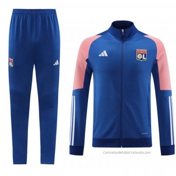 Chandal de Chaqueta del Lyon 2023-2024 Azul Chandal de Chaqueta del Lyon 2023-2024 Azul