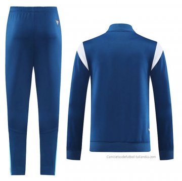 Chandal de Chaqueta del Manchester City 2023-2024 Azul