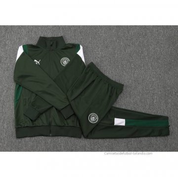 Chandal de Chaqueta del Manchester City 2023-2024 Verde