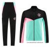 Chandal de Chaqueta del Manchester City 2024-2025 Negro y Verde