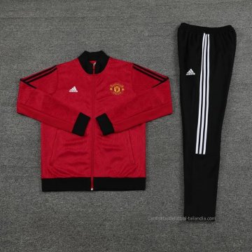 Chandal de Chaqueta del Manchester United 2023-2024 Rojo