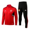 Chandal de Chaqueta del Manchester United Nino 2022-2023 Rojo Chandal de Chaqueta del Manchester United Nino 2022-2023 Rojo