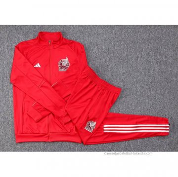 Chandal de Chaqueta del Mexico 2022-2023 Rojo