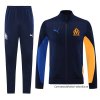 Chandal de Chaqueta del Olympique Marsella 2024-2025 Azul Chandal de Chaqueta del Olympique Marsella 2024-2025 Azul