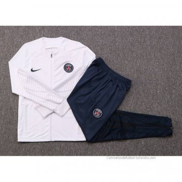 Chandal de Chaqueta del Paris Saint-Germain 2022-2023 Blanco