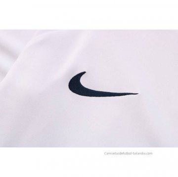 Chandal de Chaqueta del Paris Saint-Germain 2022-2023 Blanco