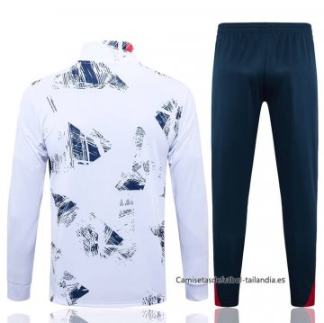 Chandal de Chaqueta del Paris Saint-Germain Nino 2024-2025 Blanco