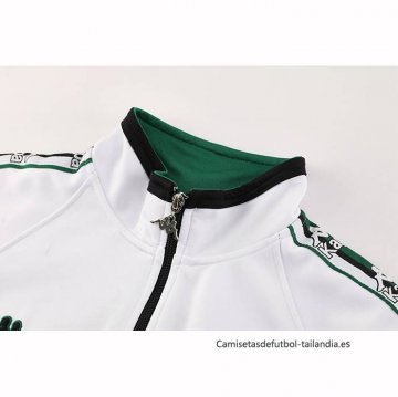 Chandal de Chaqueta del Real Betis 2025-2026 Blanco Negro