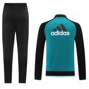 Chandal de Chaqueta del Real Madrid 2021-2022 Azul y Negro