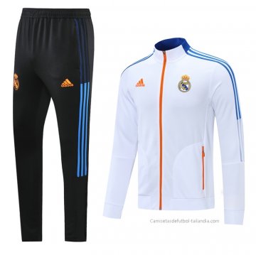 Chandal de Chaqueta del Real Madrid 2021-2022 Blanco