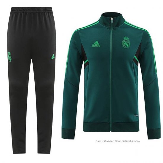 Chandal de Chaqueta del Real Madrid 2022-2023 Verde - Haga un click en la imagen para cerrar