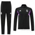 Chandal de Chaqueta del Real Madrid Nino 2022-2023 Negro