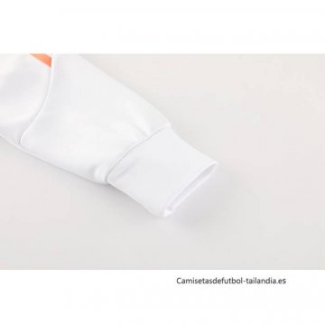 Chandal de Chaqueta del Roma 2024-2025 Blanco