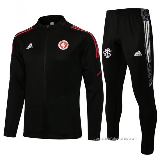 Chandal de Chaqueta del SC Internacional 2021-2022 Negro - Haga un click en la imagen para cerrar