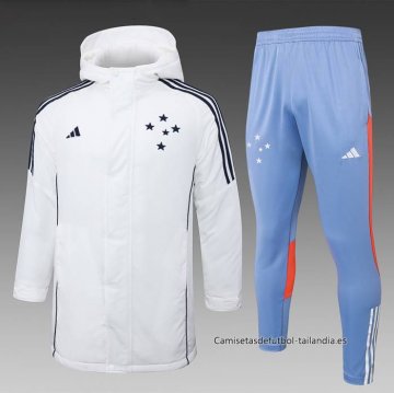 Chandal de Invierno del Cruzeiro 2024-2025 Blanco Chandal de Invierno del Cruzeiro 2024-2025 Blanco