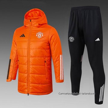 Chandal de Invierno del Manchester United 2025-2026 Naranja Chandal de Invierno del Manchester United 2025-2026 Naranja