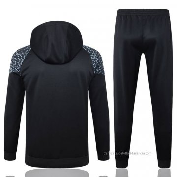Chandal de Sudadera del AC Milan 2023-2024 Negro