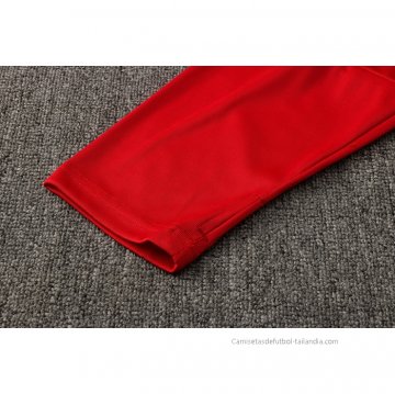 Chandal de Sudadera del Ajax Nino 2021-2022 Rojo