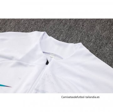 Chandal de Sudadera del Al Nassr 2024-2025 Blanco