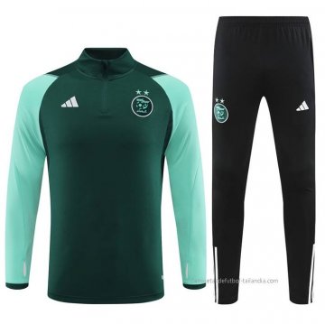 Chandal de Sudadera del Argelia 2023-2024 Verde Chandal de Sudadera del Argelia 2023-2024 Verde
