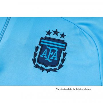Chandal de Sudadera del Argentina Nino 2024-2025 Azul