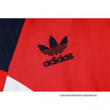 Chandal de Sudadera del Arsenal 2024-2025 Rojo Azul