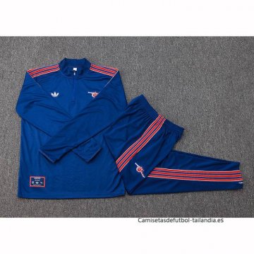 Chandal de Sudadera del Arsenal Nino 2025-2026 Azul